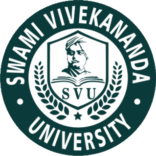 Swami Vivekananda University logo